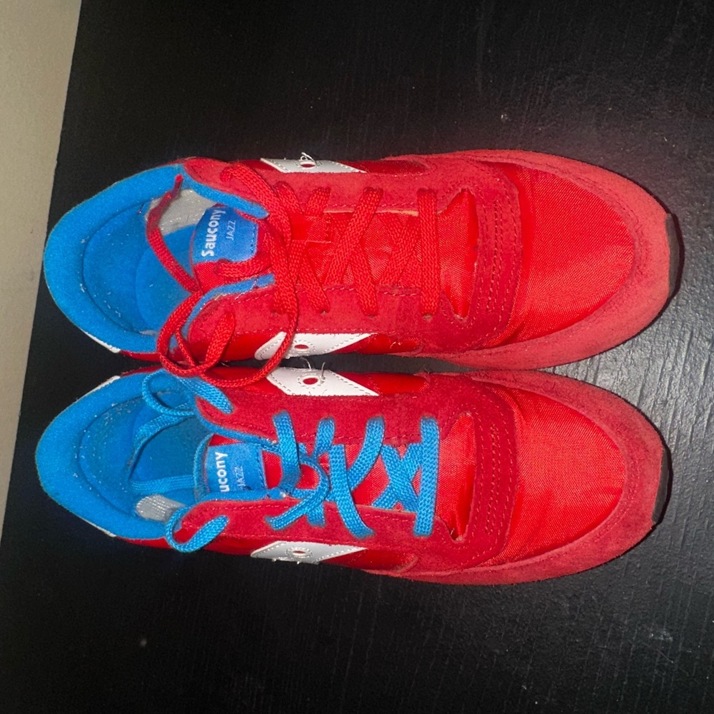 Saucony Jazz Original "Red/Blue" Grade School Boys' Shoe